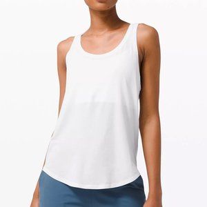 Lululemon Love Tank Top Pleated White, Size 6